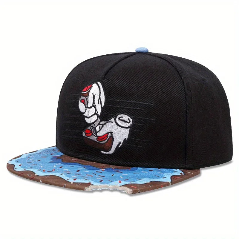 Luxury Cartoon Baseball Cap Cotton Cap Outdoor Sport Snapback Hat