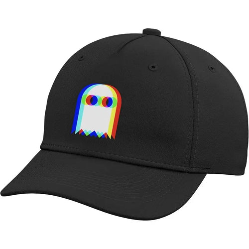 Vaporwave Psychedelic Ghost Retro Halloween Techno EDM Adjustable Baseball Hat
