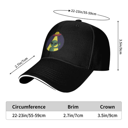 UFO We Come In Space Alien Baseball Cap