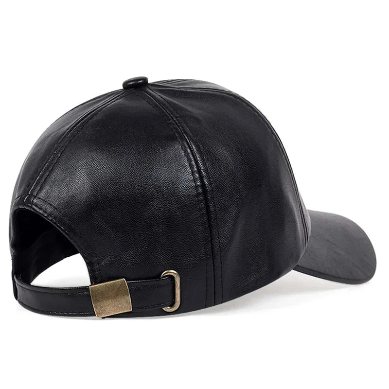 Unisex 1985 Imprinting Leather Baseball Caps