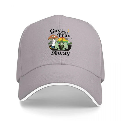 Turtle Adventure Party Baseball Cap With Moon And Mushrooms