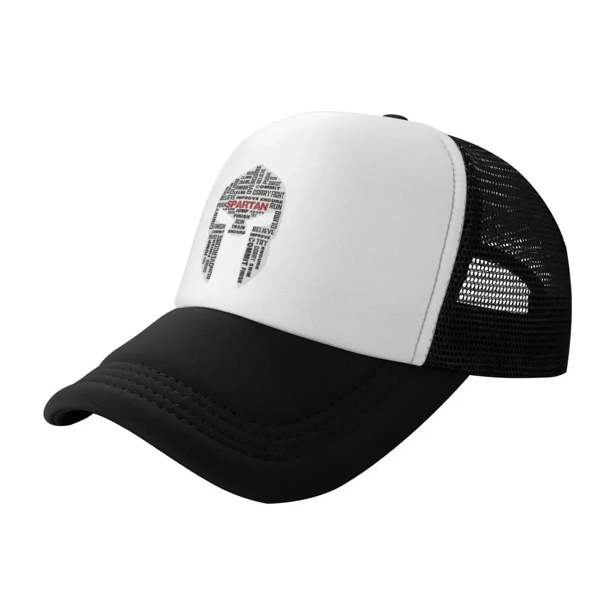 Custom Spartan Race Helmet Baseball Cap