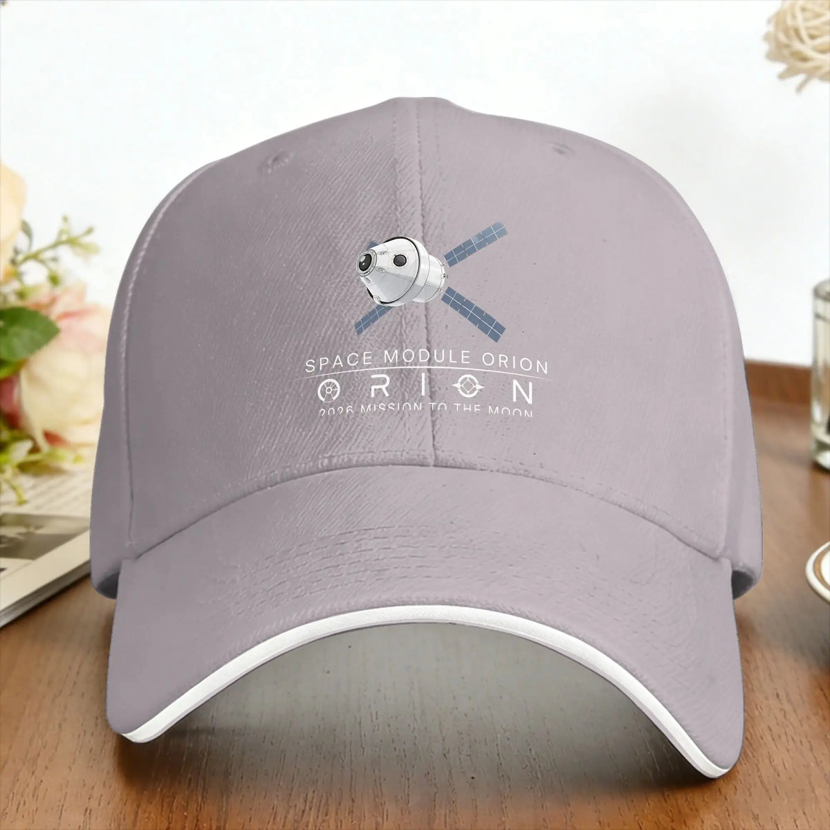 Artemis Orion Space Module 2026 Mission to the Moon Art Casual Baseball Cap