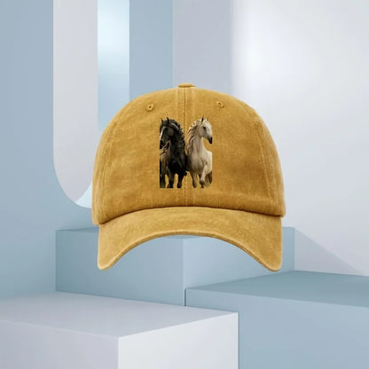 Men's 3D Horse Print Baseball Cap