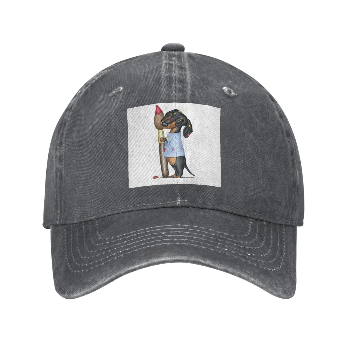 Dachshund Dog Art Baseball Cap