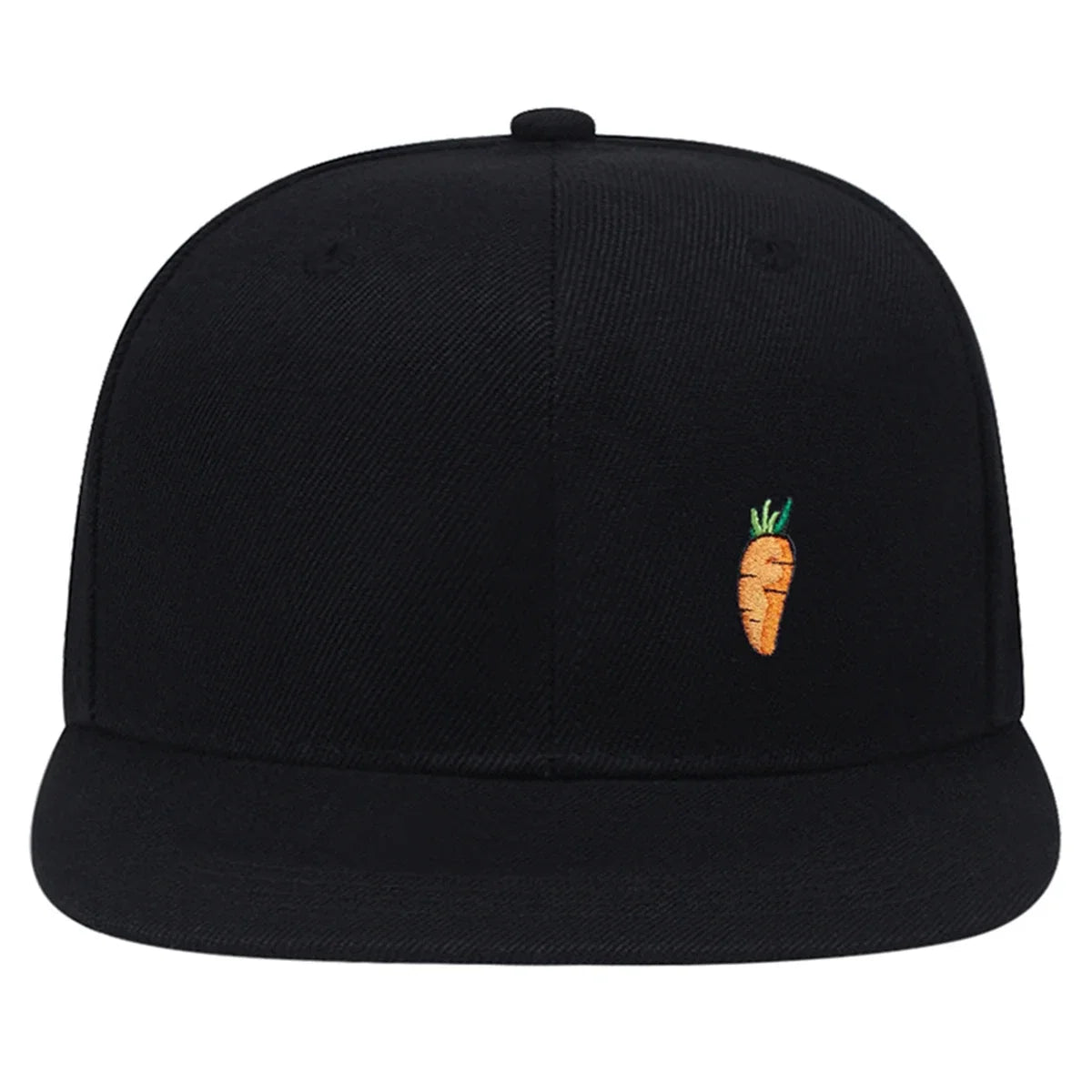 Unisex Carrot Embroidery Hip-hop Hats Fashion Baseball Caps Sunscreen Hat Sports Cap Snapback Caps