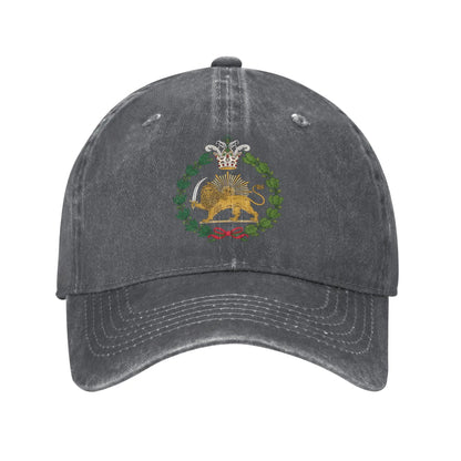 Baseball Cap Imperial Coat of Arms of Persia Iran