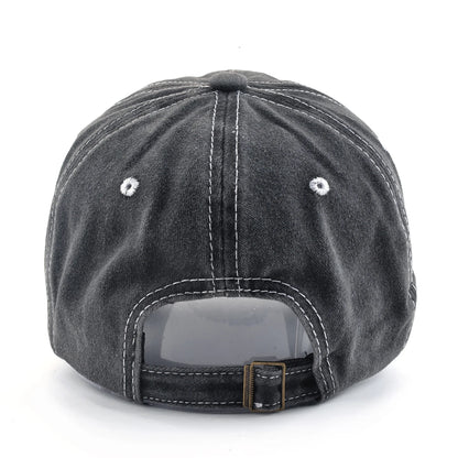 Unisex Vintage Baseball Cap Men Women Spring Summer Sun Visor Cap Embroidery Letter