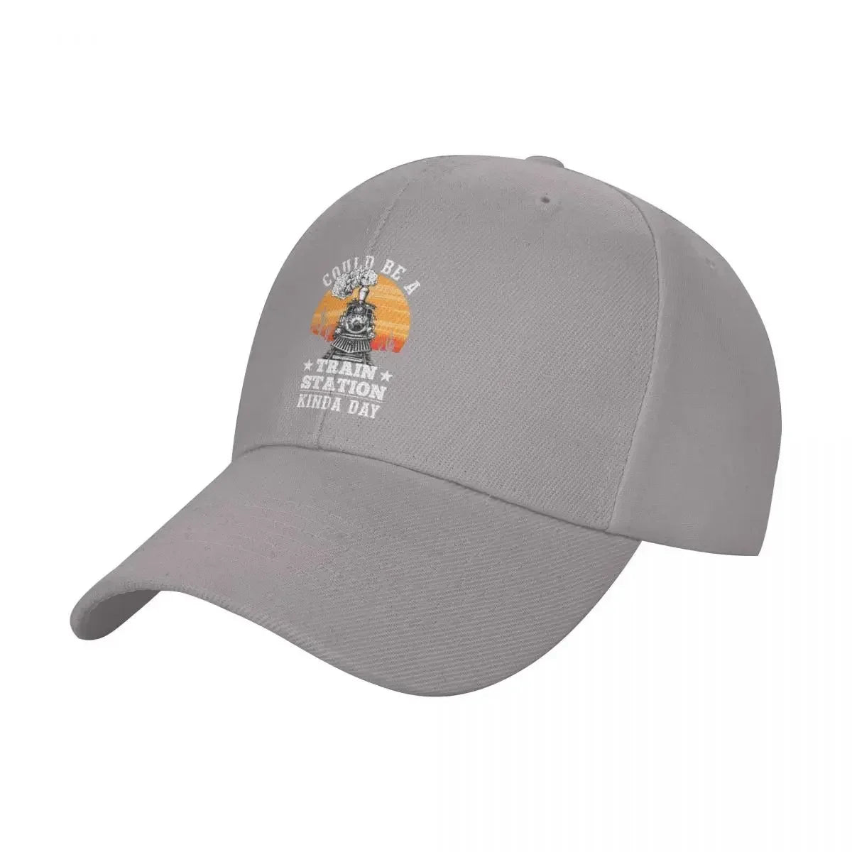 Train Station Kind of Day Baseball Cap