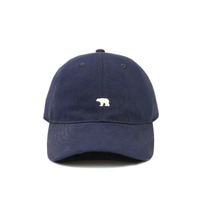 Cartoon Polar Bear Embroidery Baseball Cap