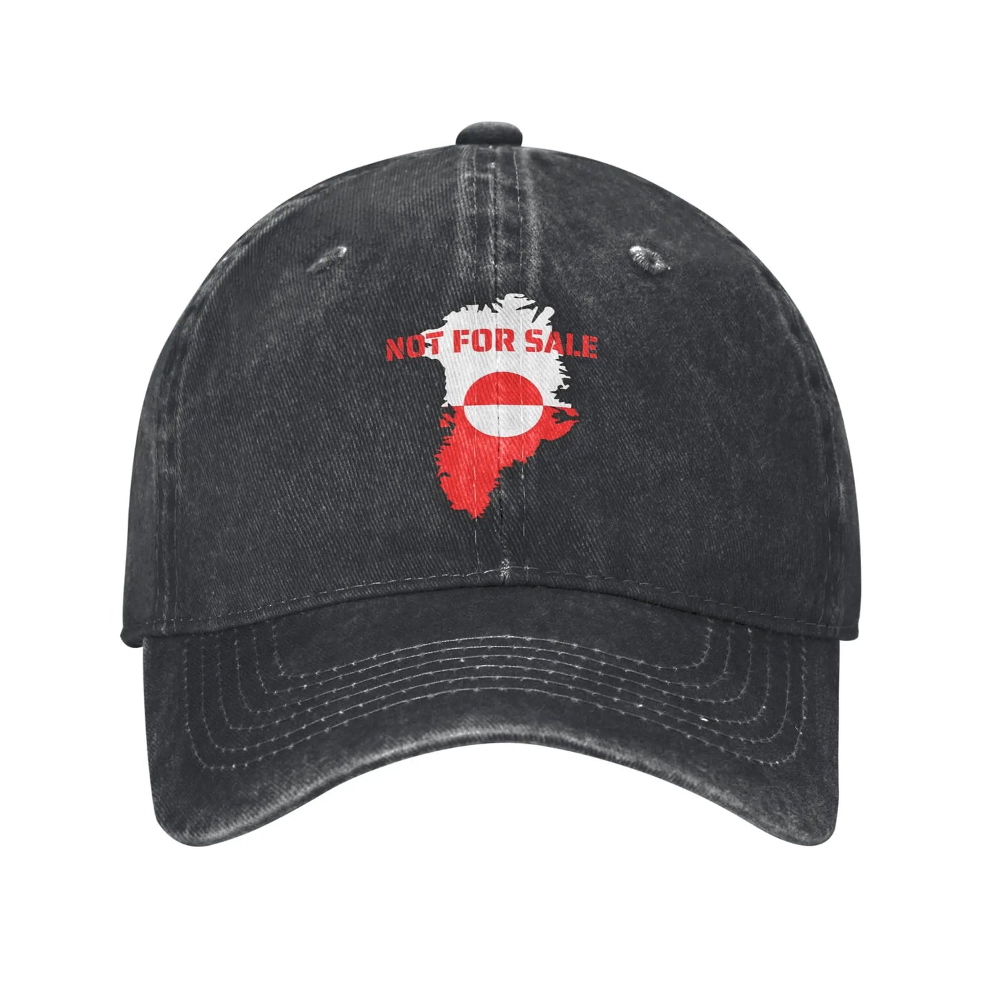 Greenland Is Not For Sale Baseball Cap Merch For Men Women