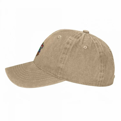 Geometry Dash Old School Gaming Casual Baseball Cap