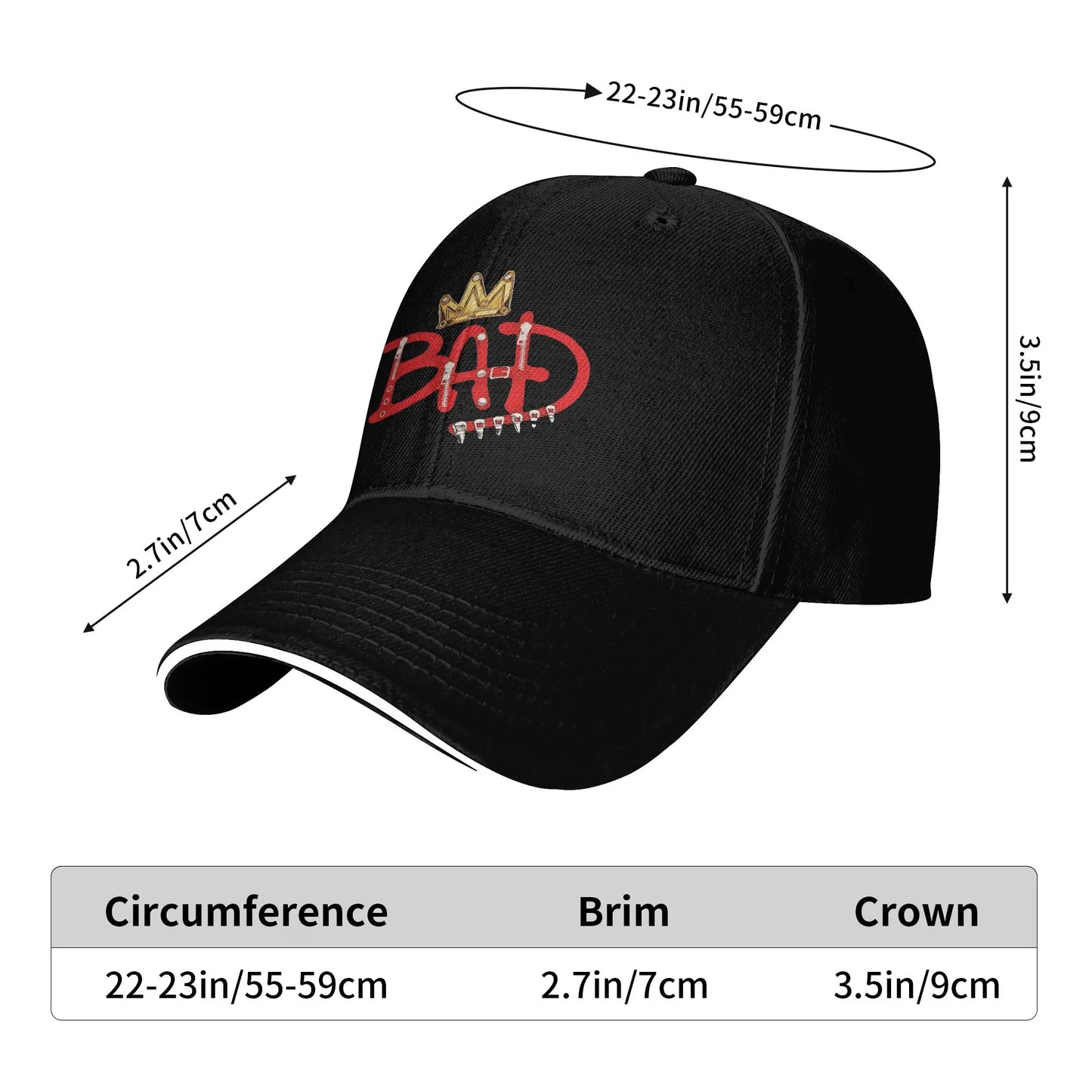 Mj King Of Pop Michael Jackson Baseball Cap