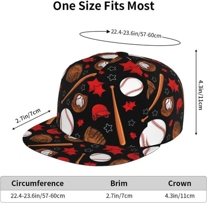 Snapback Cap Hip Hop Trucker Hat For Dance Hiking