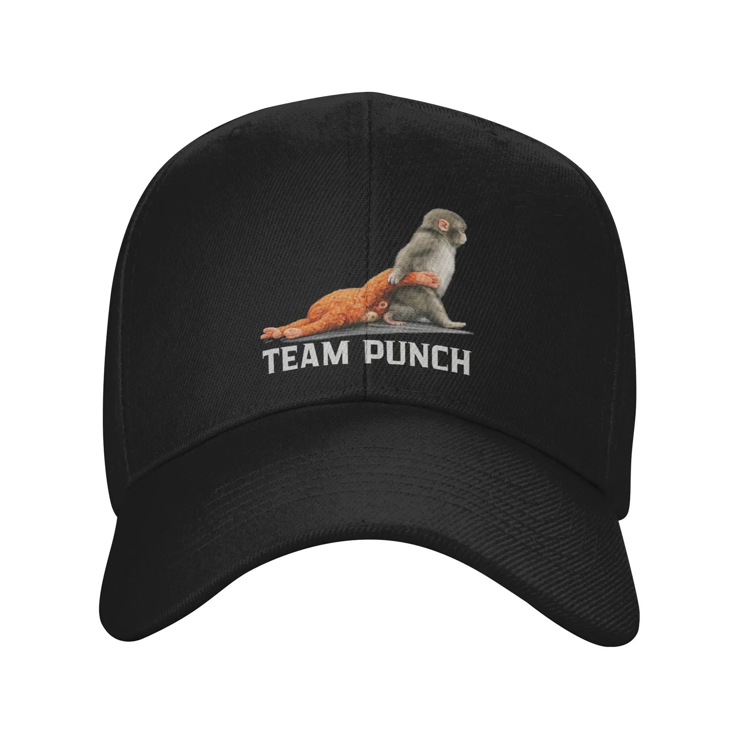 Sad Monkey Punch Meme With An Orange Toy Cap Baseball Cap For Men Women
