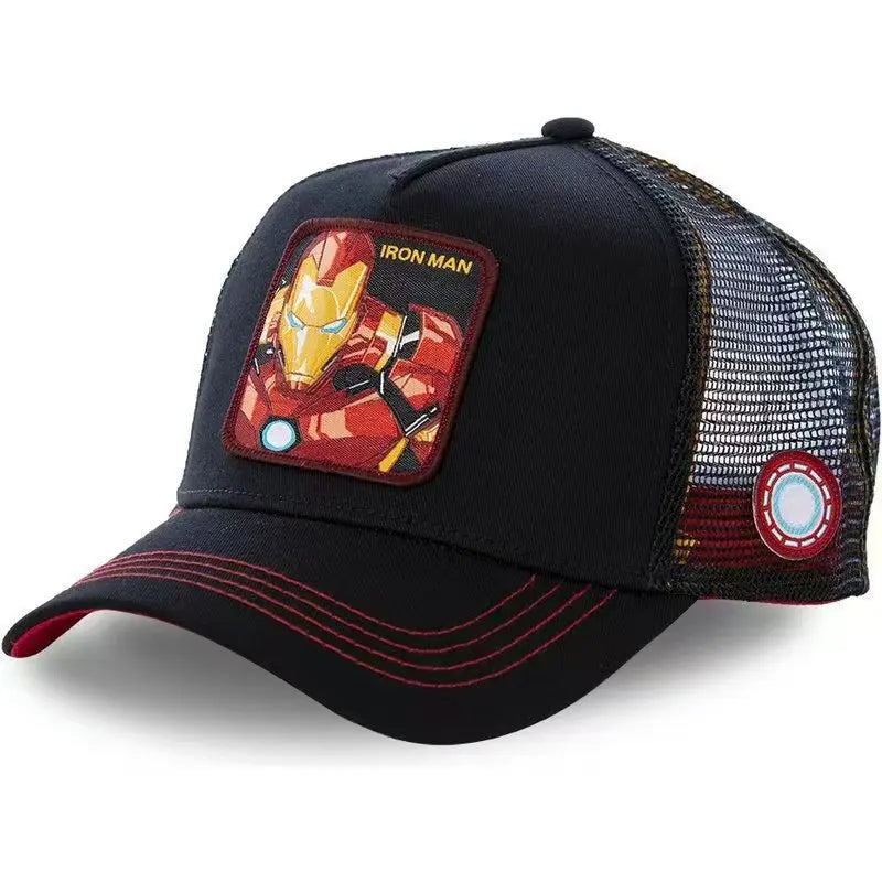 Popular Marvel Spider-Man, Iron Man, Hulk Baseball Cap