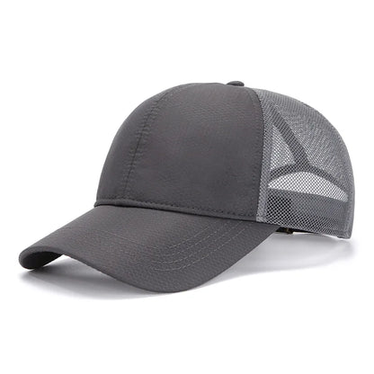 Baseball Cap Big Head Plus Size Summer Mesh Top Quality Oversize Sport Snapback Hat