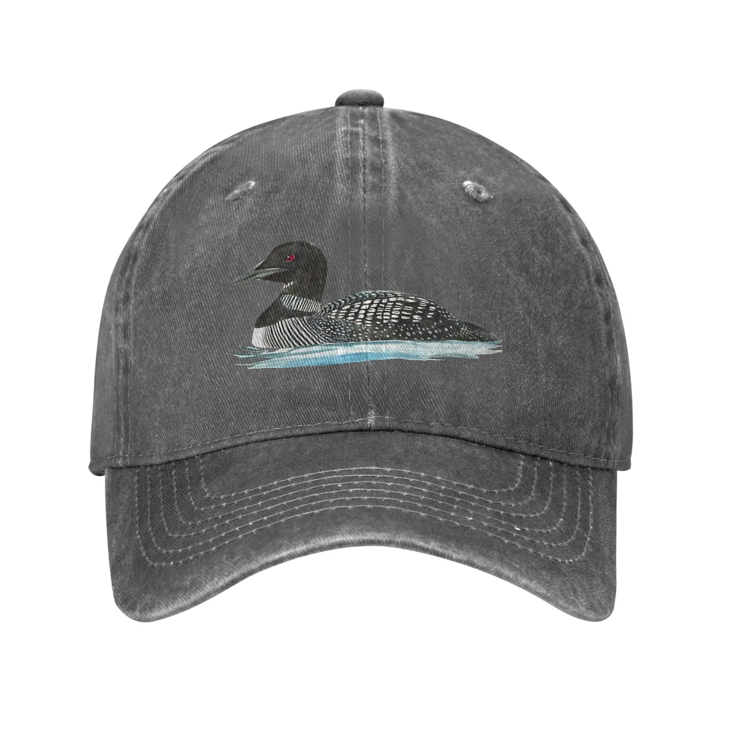 Baseball Cap Common Loon  Summer Cool Trucker Hat Rebel Loon Female Male