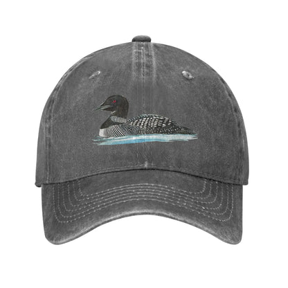 Baseball Cap Common Loon  Summer Cool Trucker Hat Rebel Loon Female Male