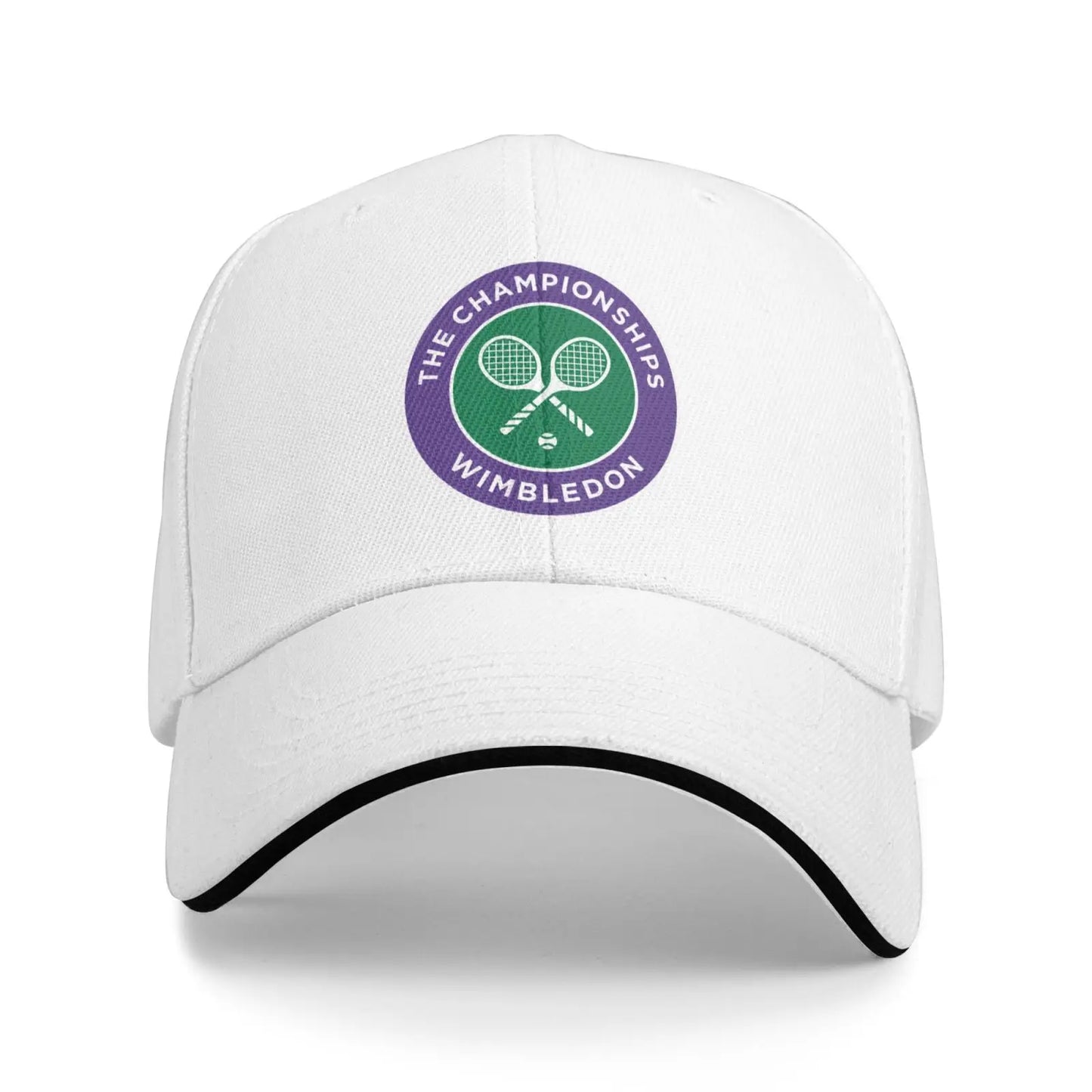 Wimbledon The Championship Tennis Grand Slam Print Baseball Cap