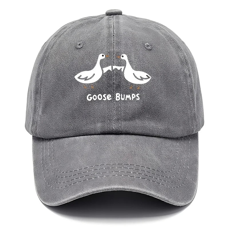 Retro Goose Print Baseball Cap