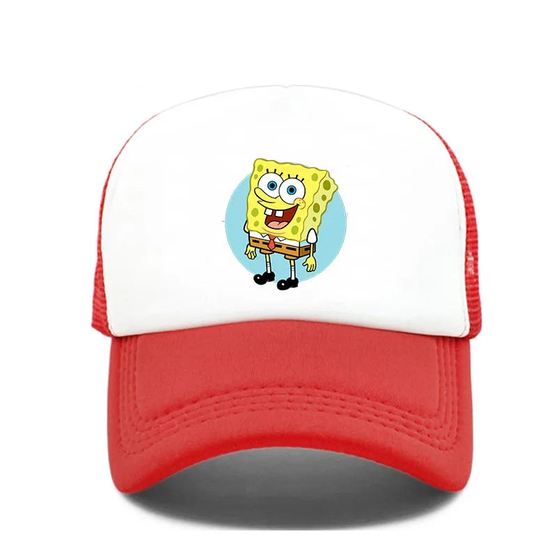 Fashion Cute SpongeBobs Print Baseball Cap