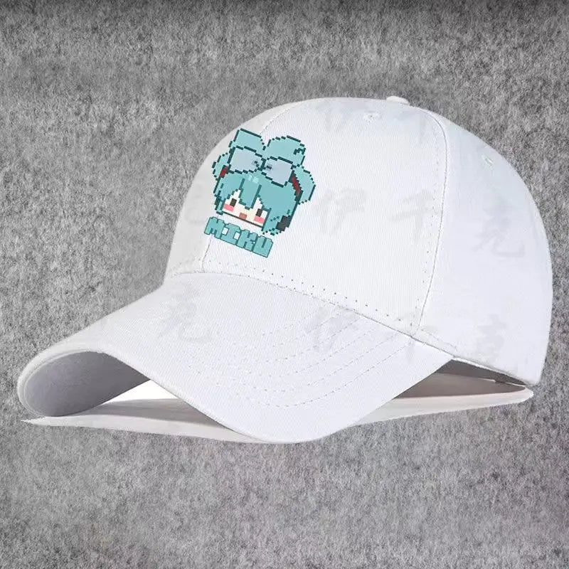 Wandai Hatsune Miku Animation Peripheral Printed Baseball Hat