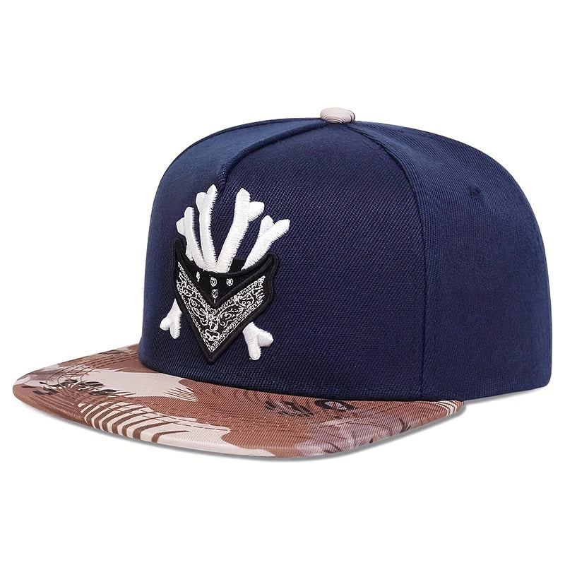 Unisex Personality Letter Embroidery Hip-hop Hats