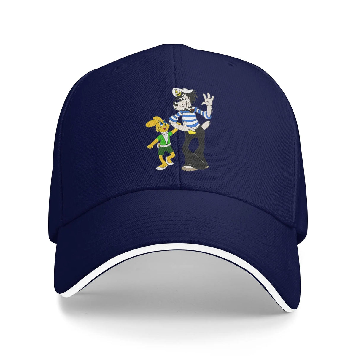 Retro Nu Pogodi Wolf and Hare Baseball Cap