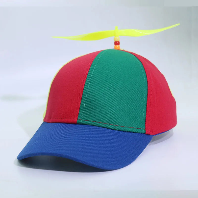 Helicopter Propeller Adventure Rainbow Bamboo Dragonfly Baseball Hat