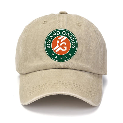 PARIS 100% Cotton Baseball Caps Vintage Distressed Cotton Snapback Hat
