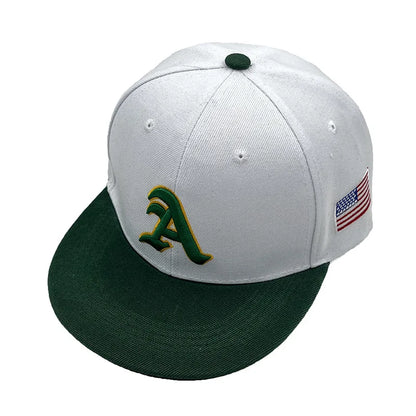Unisex Gothic Letter American Flag HipHop Hats Outdoor