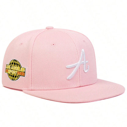 Unisex Gothic Letter Embroidery Hip-hop Hats Baseball Caps Snapback Caps