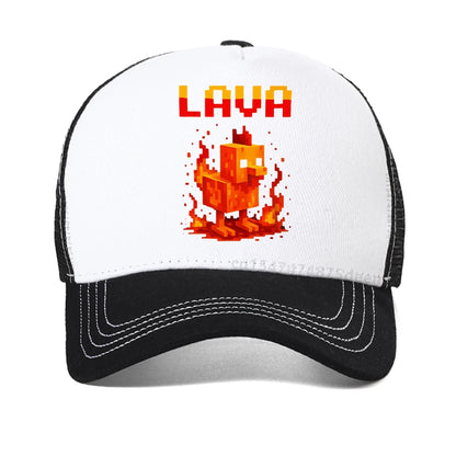 Lava Chicken Baseball Cap