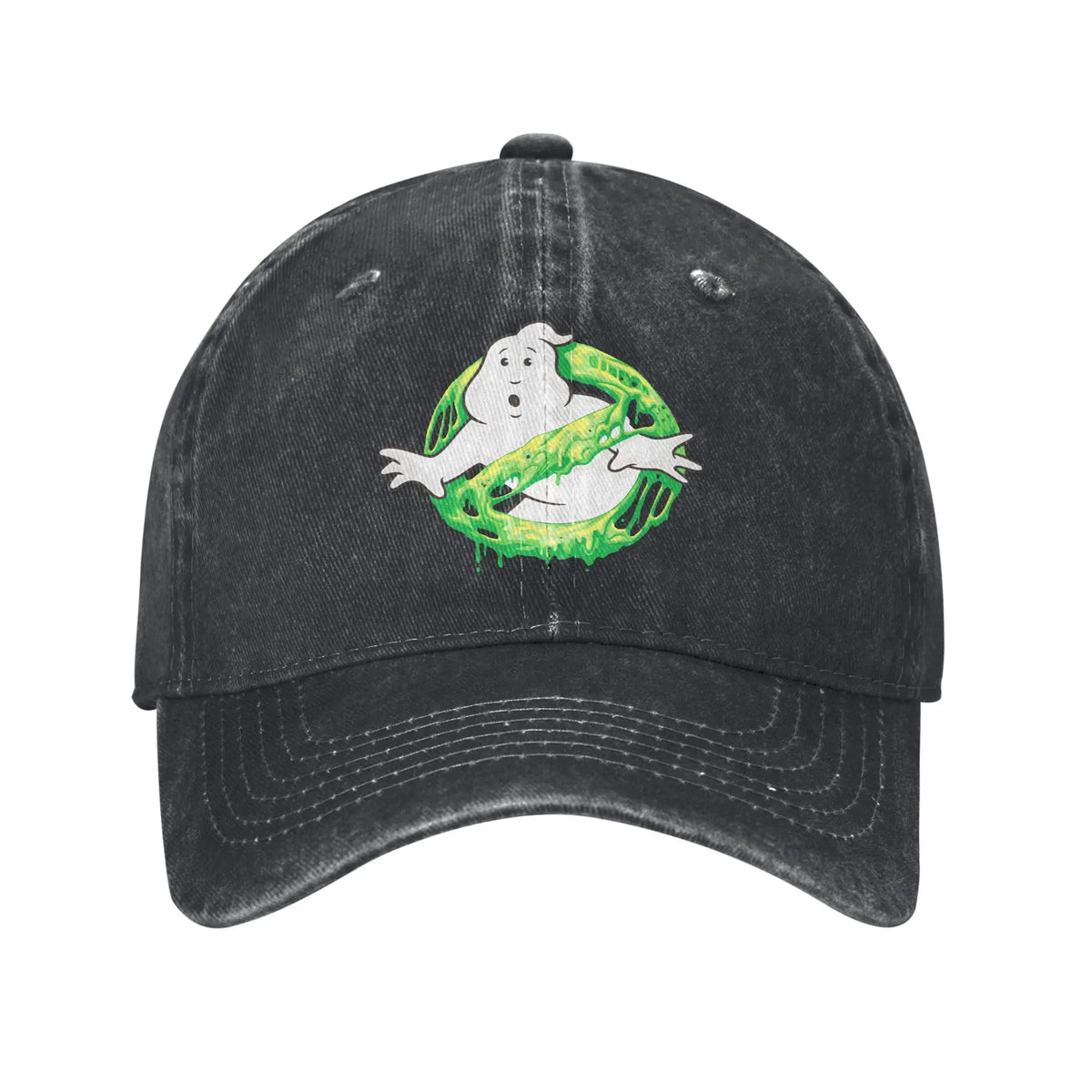 Ghostbusters Slimer Neon Casual Baseball Cap