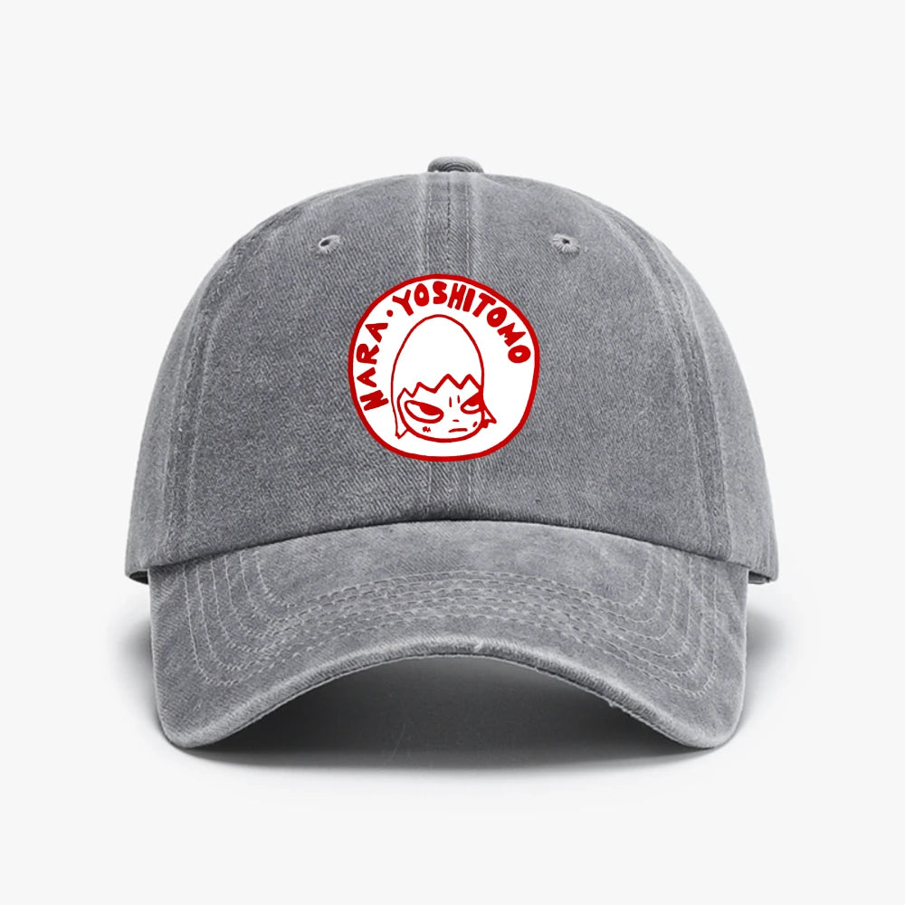 Nara Yoshitomo Print Baseball Cap