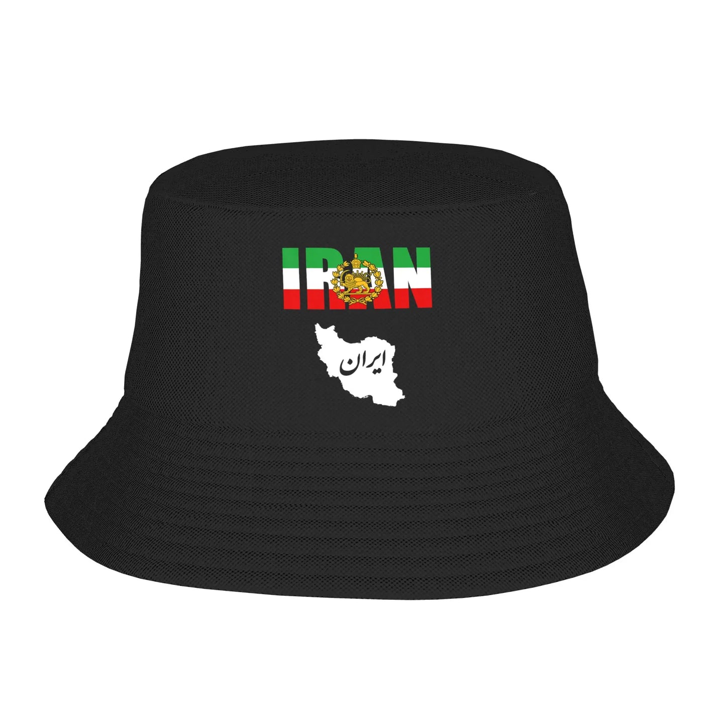 Iranian Make Iran Great Again Emblem Of Iran MIGA Bucket Hat