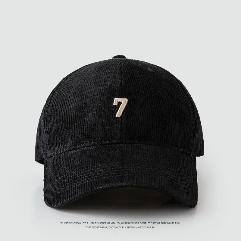 Winter 60-65 cm Large Size Corduroy Baseball Cap For Men Women