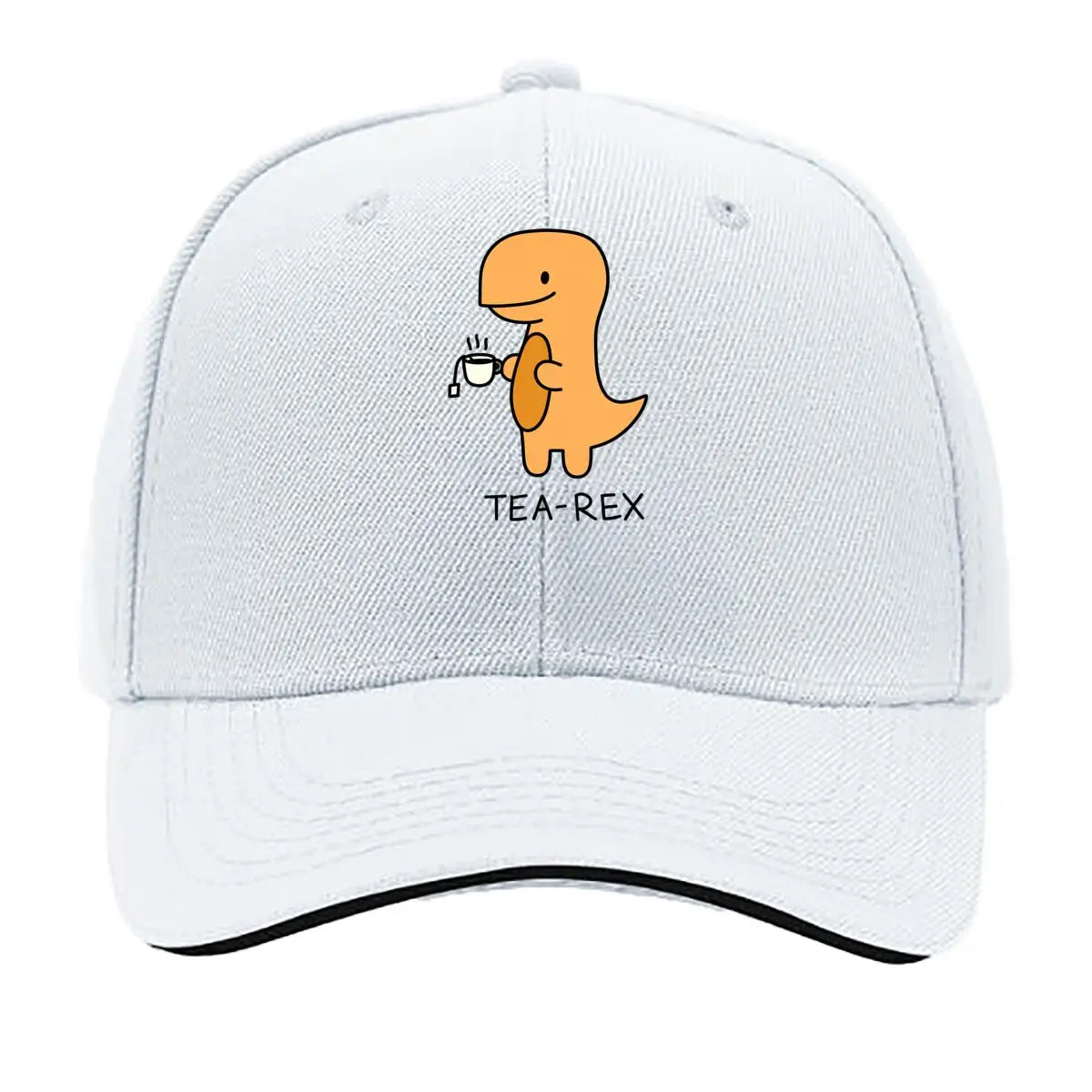 Tea Rex Dinosaur Tea Time Baseball Cap