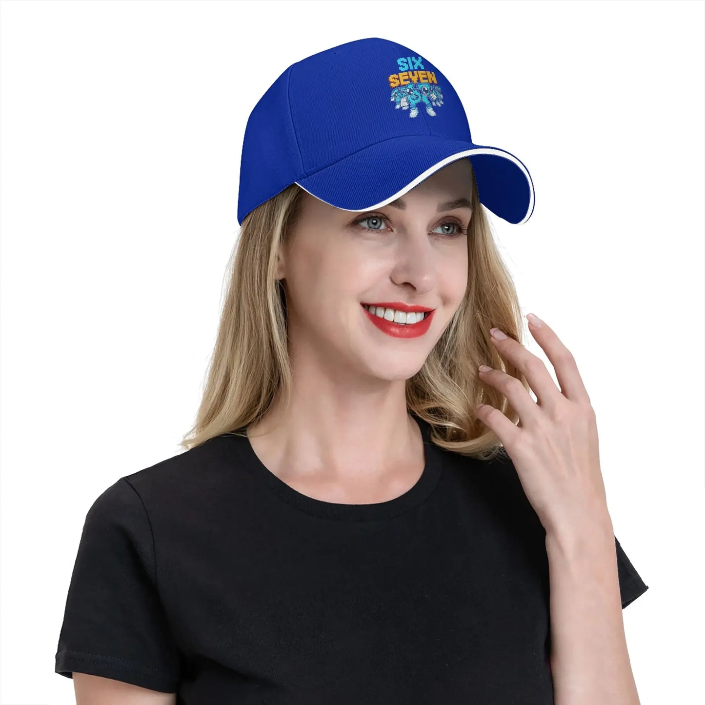 Steal A Brainrot Six Seven 67 Italian Brainrot Gaming Baseball Caps