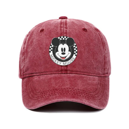Mickey Mouse Print Kawaii Baseball Cap