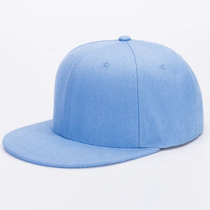 Unisex Flat Brim Snapback Hat For Men Women