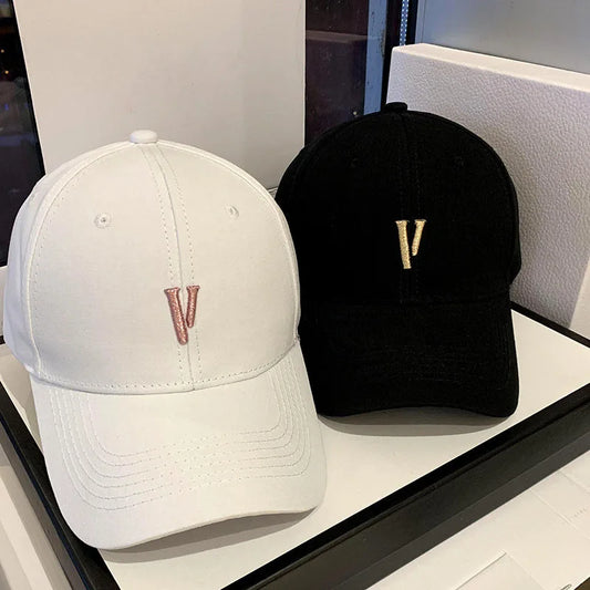 New Fashion Large Size Women Street Show Face Small Sun-Shading Baseball Cap