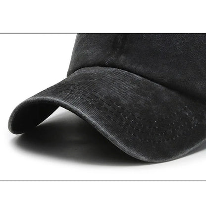 Solid Color Drawstring Baseball Cap