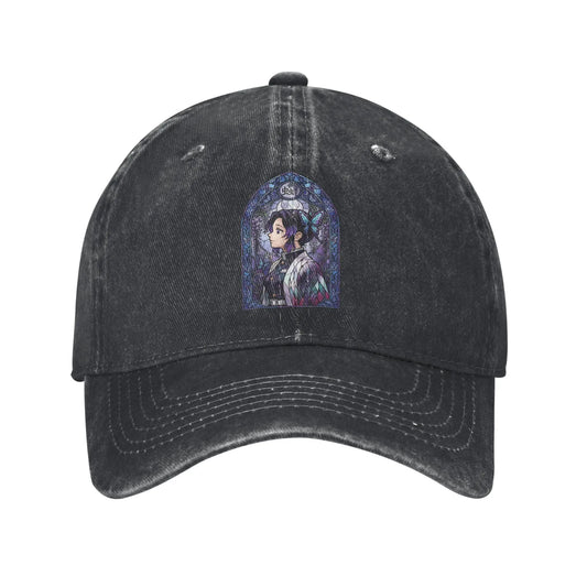 Demon Slayer Multicolor Hat Peaked Women's Cap Shinobu Kocho Baseball Hat