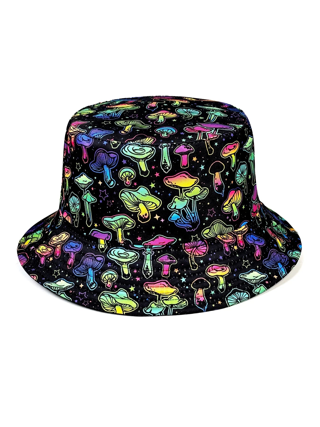 Dreamy Colorful Mushroom Bucket Hat