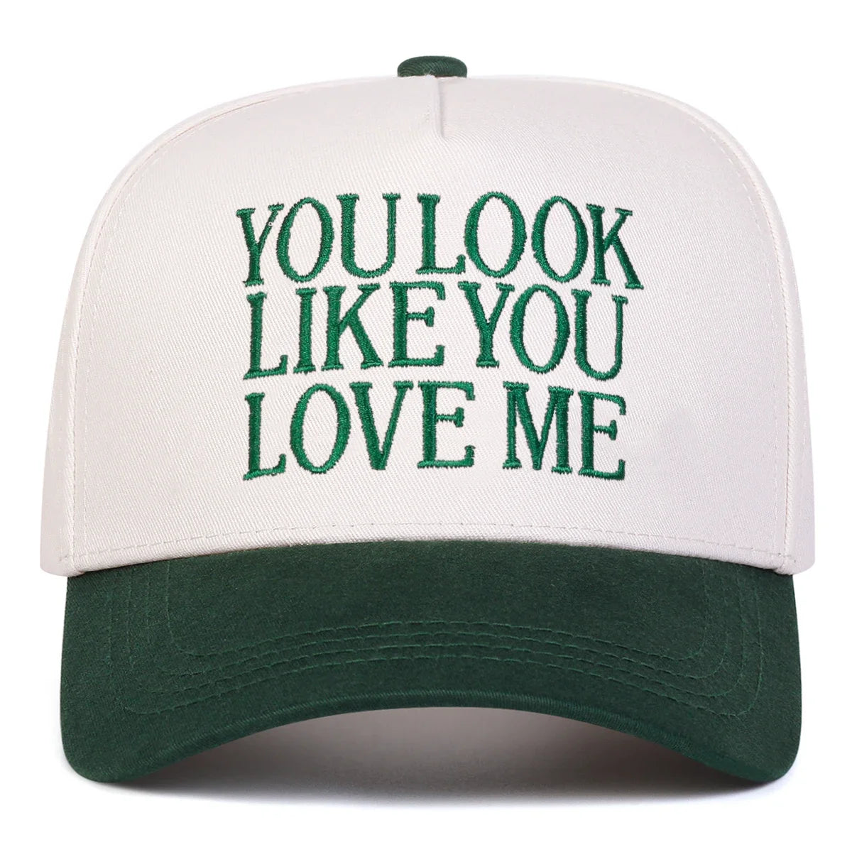 YOULOOK LIKE YOU Letter Embroidery Baseball Caps