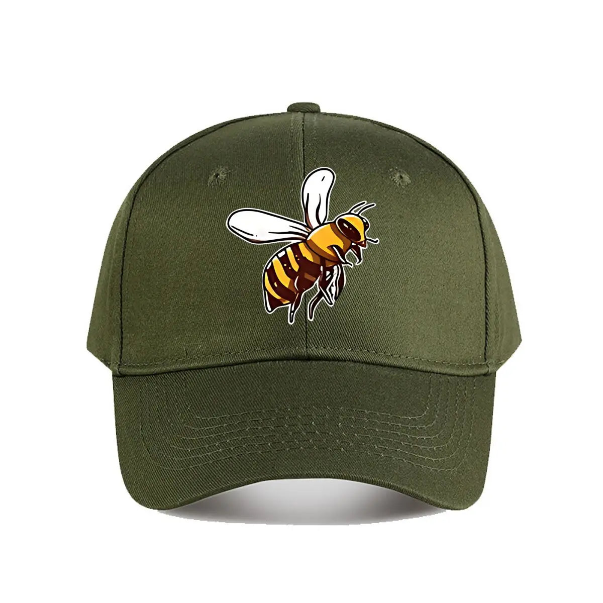 Cartoon Bee Vinyl Sticker For Laptop Car Baseball Cap