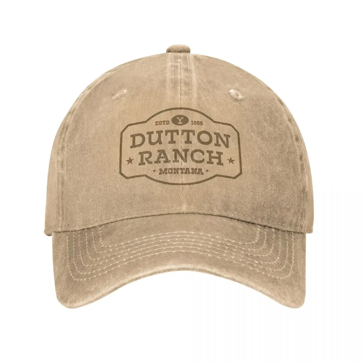 Yellowstone Dutton Ranch Retro Rodeo Design Baseball Cap