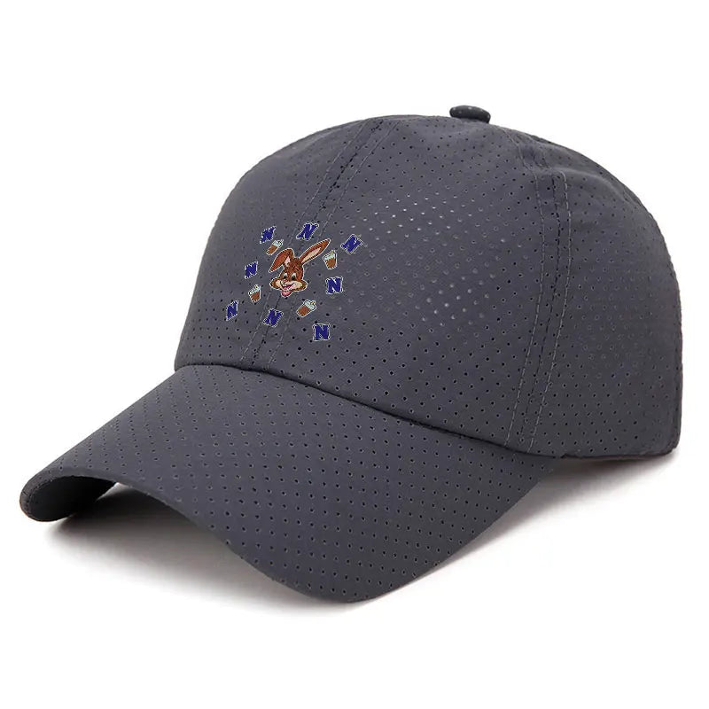 Nesquik Chocolate Milk Rabbit Quick Dry Baseball Cap